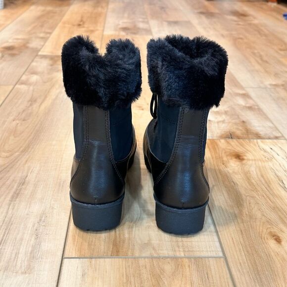 EUC JBU Colorado Women's Faux Fur Outdoor All-Terrain Winter Boot Black Size 8 - Picture 5 of 15